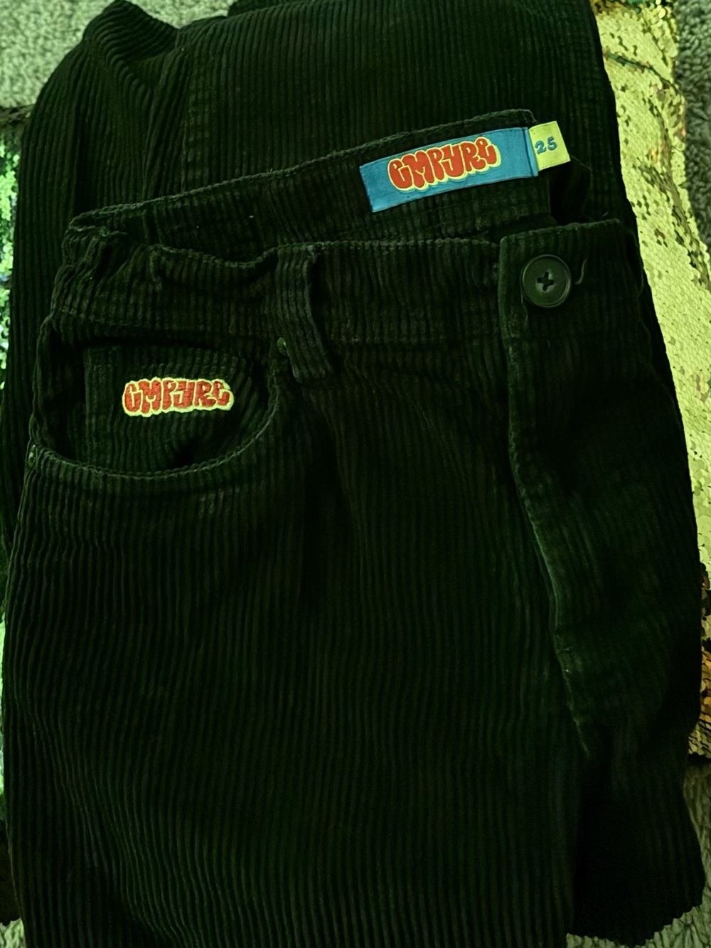 Empyre black Corduroy boys skate Pants